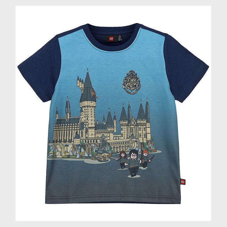 LEGO Harry Potter T-shirt - LWTano 116 - Dark Navy m. Hogwarts