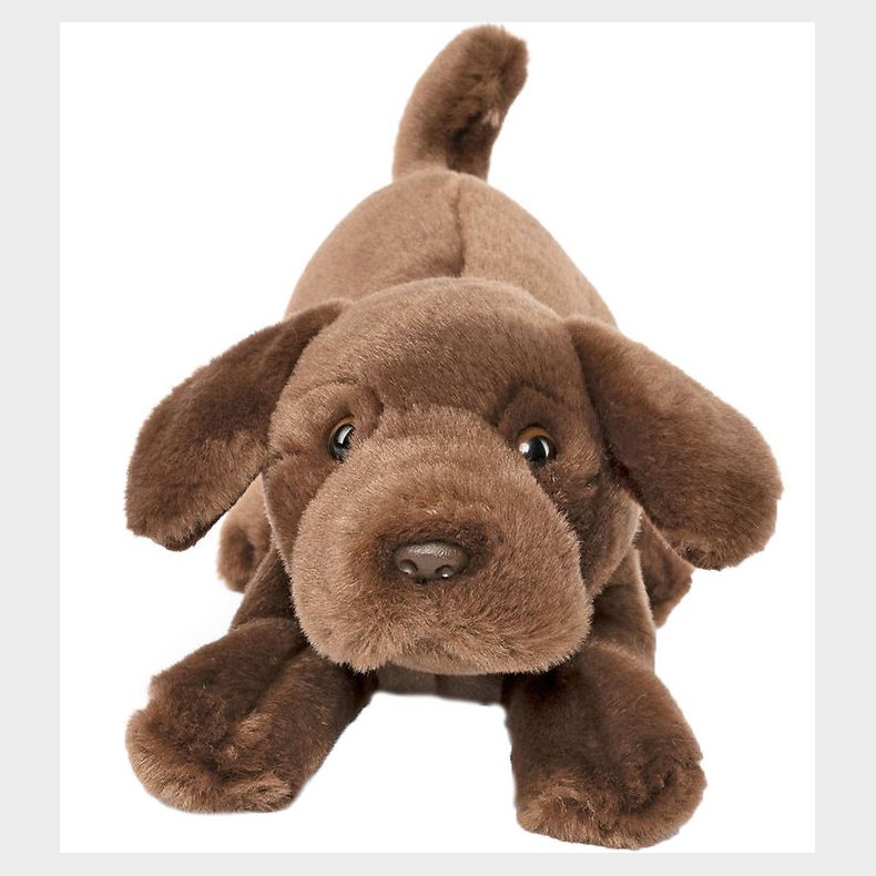 Living Nature Bamse - 25x15 cm - Labrador Legesyg Hvalp - Brun