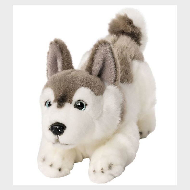 Living Nature Bamse - 23x15 cm - Husky Legesyg Hvalp - Gr