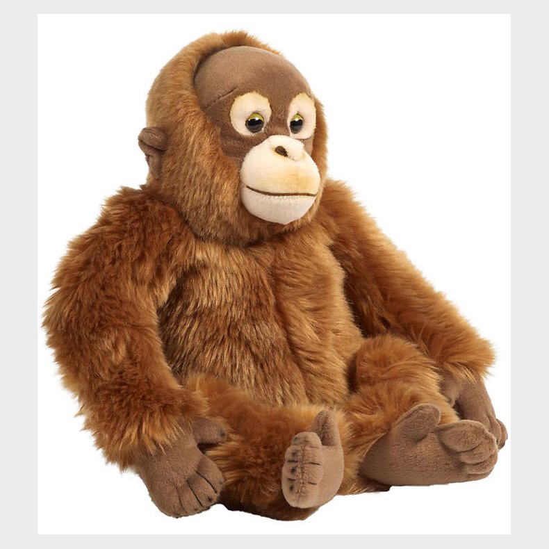 Living Nature Bamse - 35x22 cm - Orangutang - Brun