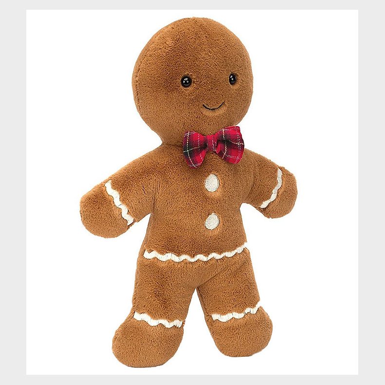 Jellycat Bamse - Large - 32x12 cm - Jolly Gingerbread Fred