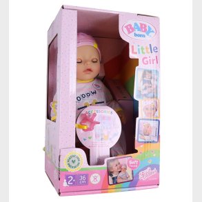 Baby Born Dukke - Little Girl - 36 cm - 7 Funktioner