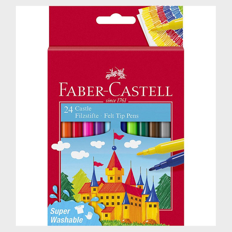 Faber-Castell Tuscher - 24 stk