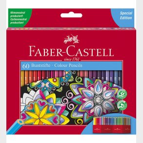 Faber-Castell Farveblyanter - 60 stk - Multi