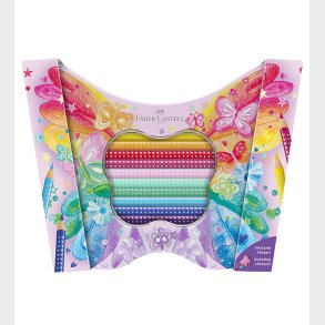 Faber-Castell Farveblyanter - Trekantet - Grip Sommerfugl - 20 s