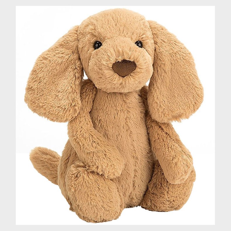 Jellycat Bamse - Really Big - 67x31 cm - Bashful Toffee Puppy