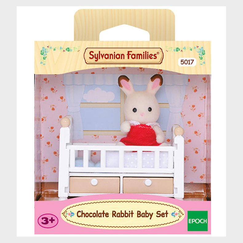 Sylvanian Families - Chocolate Rabbit Baby Set - 5017