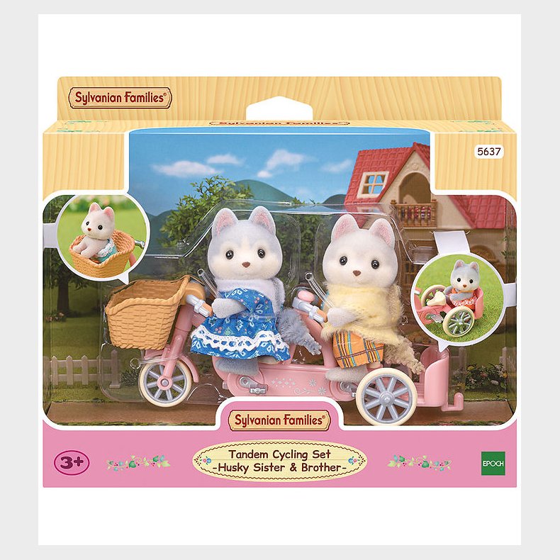 Sylvanian Families - Tandem Cycling Set - 5637