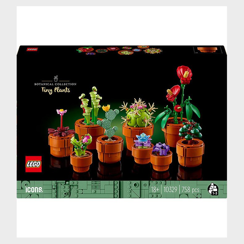 LEGO Icons - Sm Planter 10329 - 758 dele