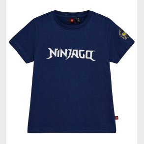 LEGO Ninjago T-shirt - LWTano - Dark Navy m. Tekst
