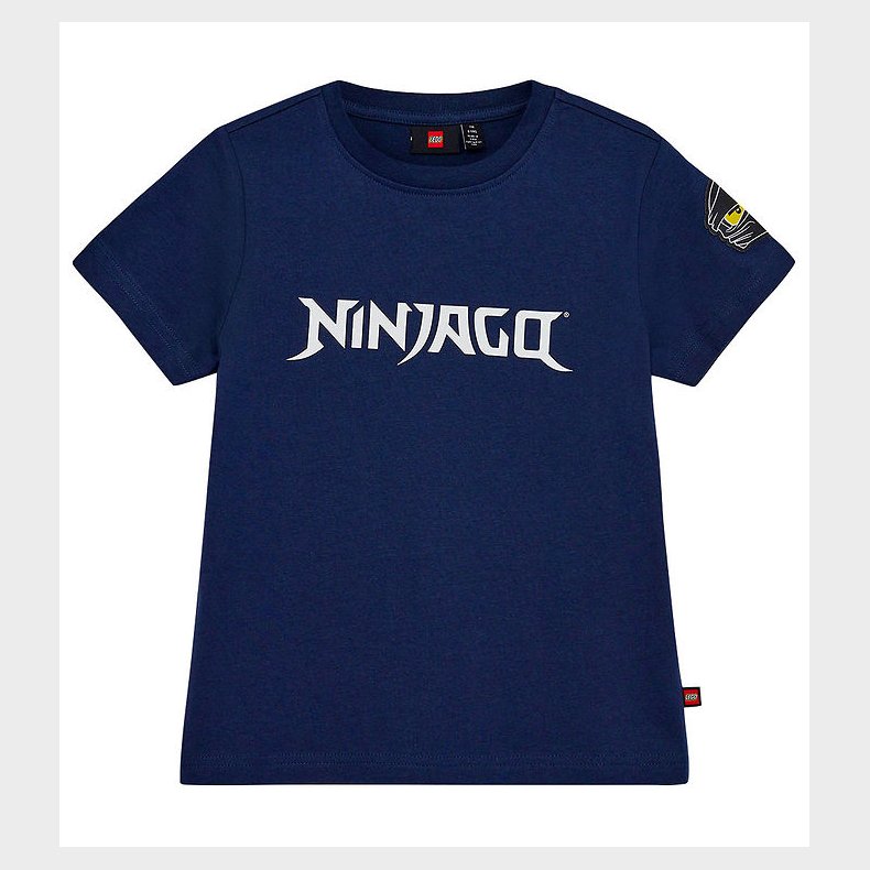 LEGO Ninjago T-shirt - LWTano - Dark Navy m. Tekst