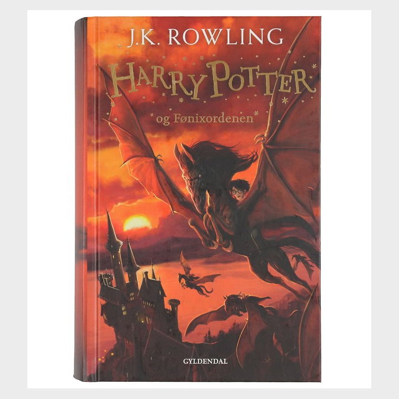 Forlaget Gyldendal Bog - Harry Potter 5 - Harry Potter Og Fnixo