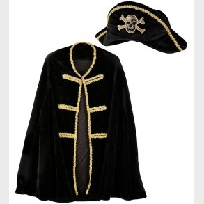 Den Goda Fen Udkldning - Pirat Kappe m. Hat