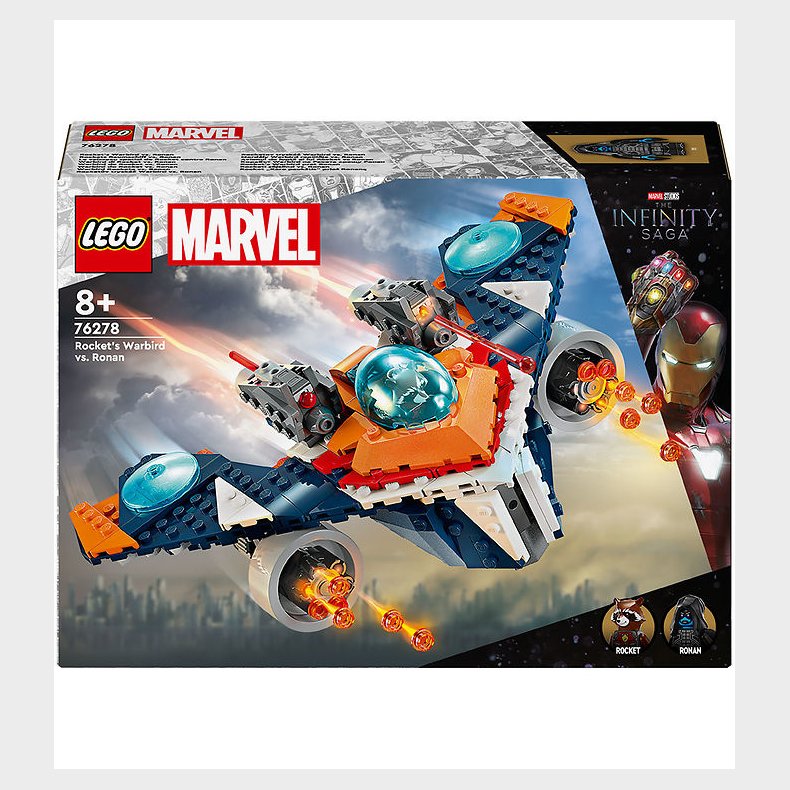 LEGO Marvel The Infinity Saga - Rockets Warbird Mod Ronan 76278
