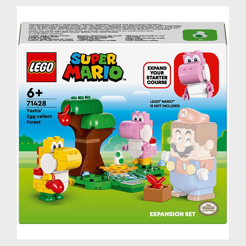 LEGO Super Mario - Yoshi'ernes Fantastiske Skov 71428 - 107 Del