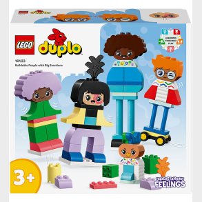 LEGO DUPLO - Byg Selv-personer Med Store Flelser 10423 - 71 Dele