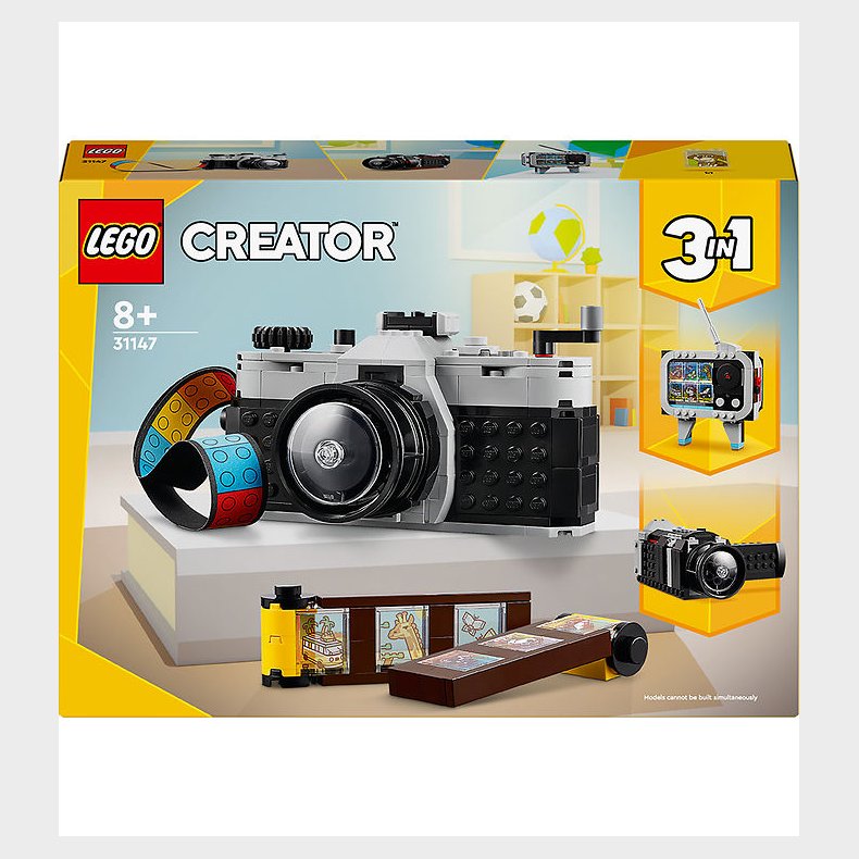 LEGO Creator - Retro-kamera - 31147 - 3-i-1 - 261 Dele