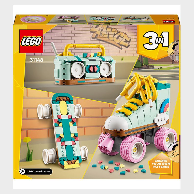 LEGO Creator - Retro-Rulleskjte - 31148 - 342 Dele