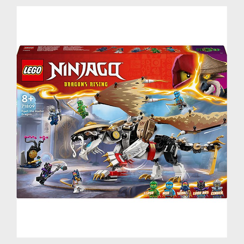LEGO Ninjago - Mesterdragen Egalt 71809 - 532 Dele