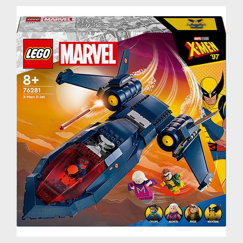 LEGO Marvel - X-Mens X-jet 76281 - 359 Dele