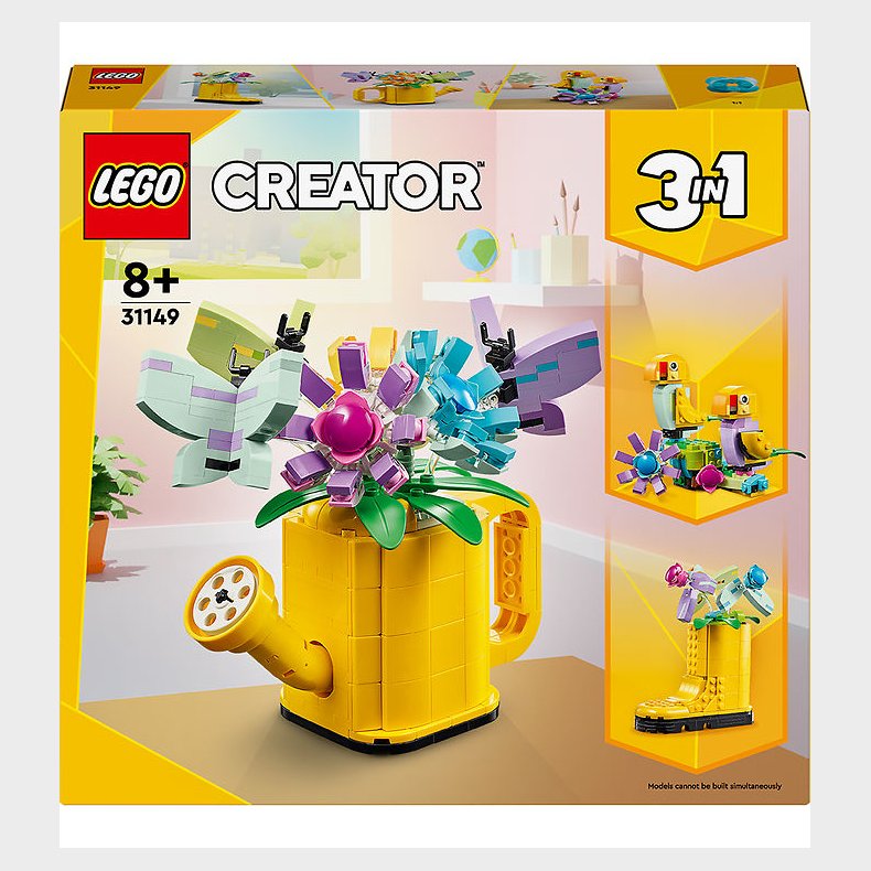 LEGO Creator - Blomster I Vandkande - 31149 - 3-i-1 - 420 Dele