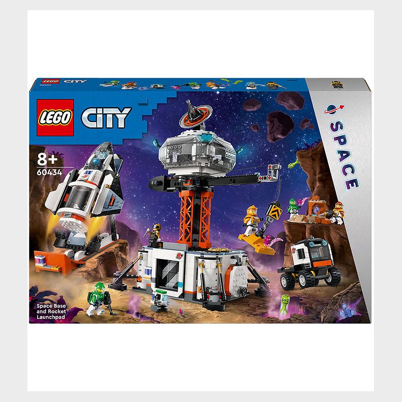 LEGO City - Rumbase Og Raketaffyringsrampe 60434 - 1422 Dele