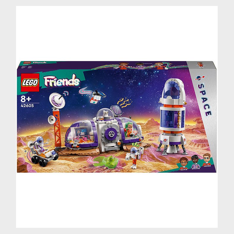 LEGO Friends - Mars-rumbase og Raket 42605 - 981 Dele
