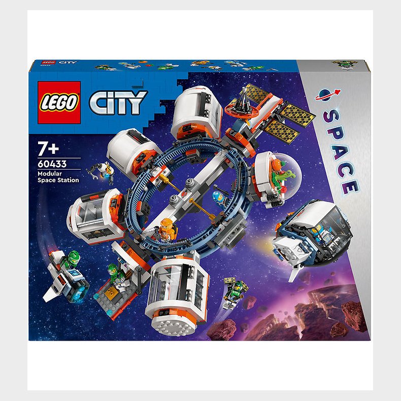 LEGO City - Modulopbygget Rumstation 60433 - 1097 Dele