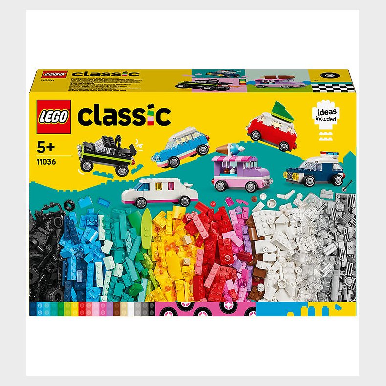 LEGO Classic - Kreative Kretjer 11036 - 900 Dele