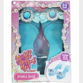 All dressed Up Udkldning - Prinsesse Sko - Tyrkis