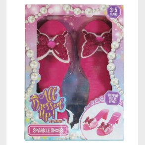 All Dressed Up Udkldning - Prinsesse Sko - Pink