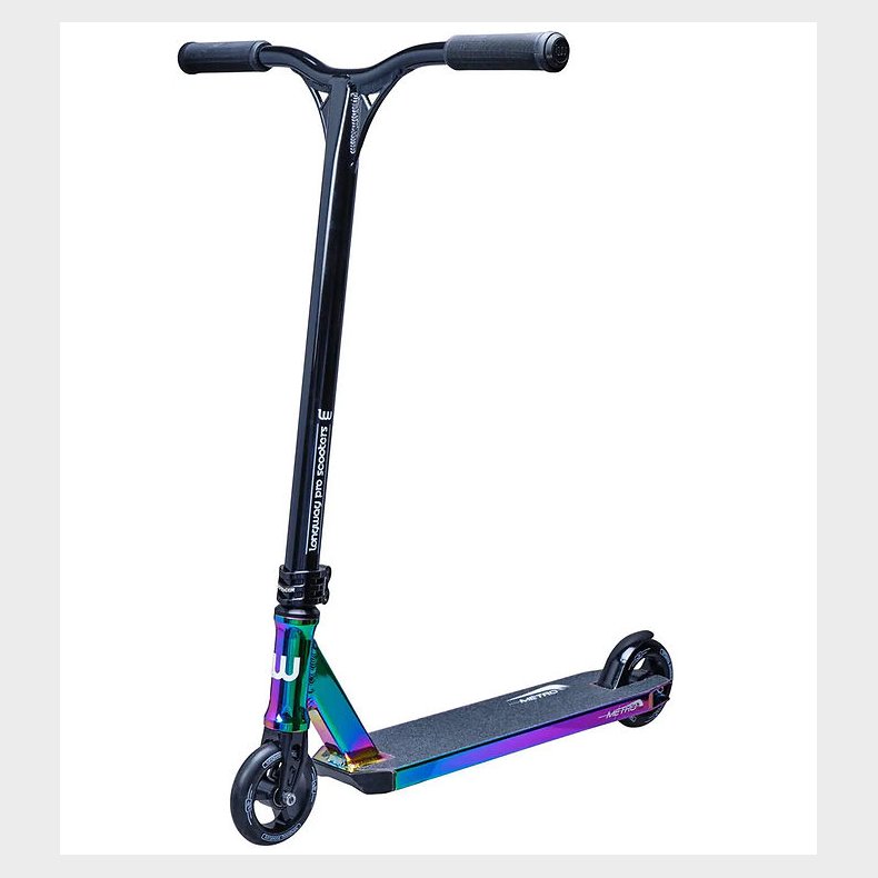 Longway Lbehjul - Metro Pro Scooter - Sort/Neochrome