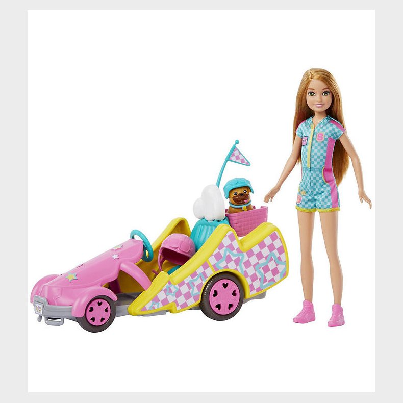 Barbie Dukkest - 30 cm - Stacie Go-Kart