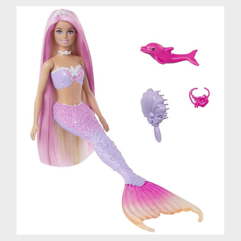 Barbie Dukke - 30 cm - Touch of Magic - Malibu Havfrue