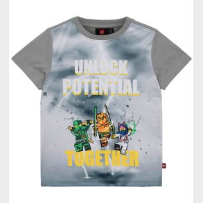 LEGO Ninjago T-shirt - LWTano - Light Grey