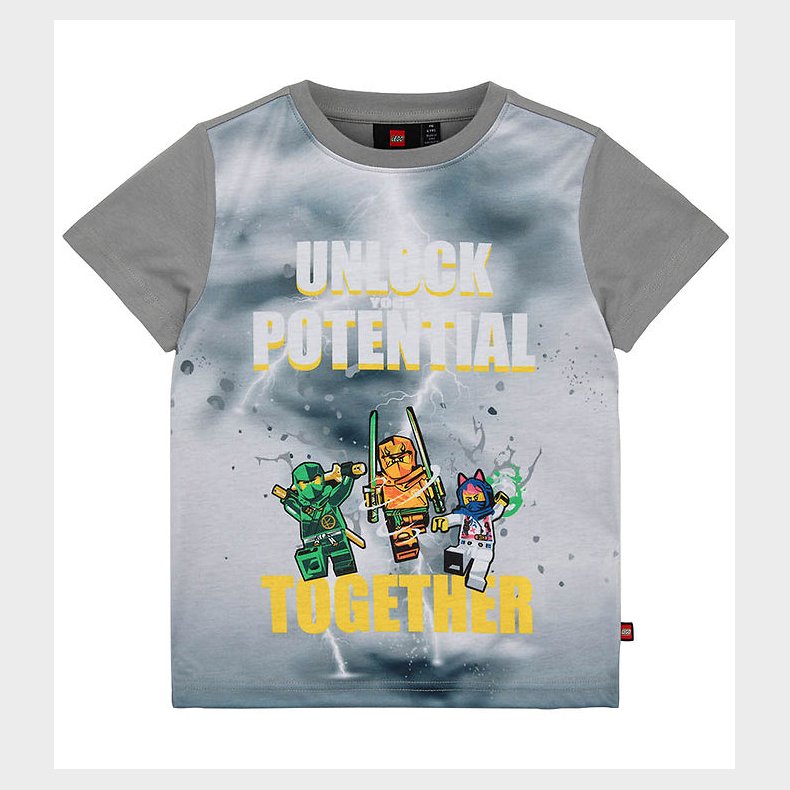 LEGO Ninjago T-shirt - LWTano - Light Grey