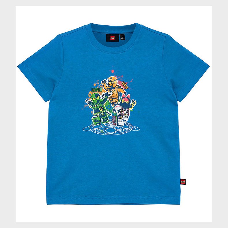 LEGO Ninjago T-shirt - LWTano - Middle Blue
