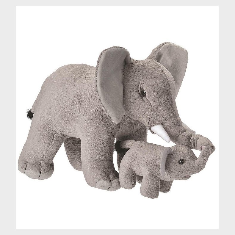 Wild Republic Bamse - Mom and Babies - 24x40 - Elefanter