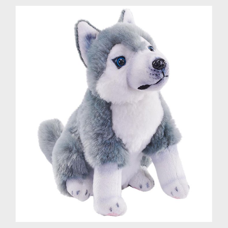 Wild Republic Bamse m. Lyd - Rescue Dogs - 10x18 - Husky