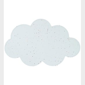 Done by Deer Dkkeserviet - Silikone - Sky - Confetti Blue