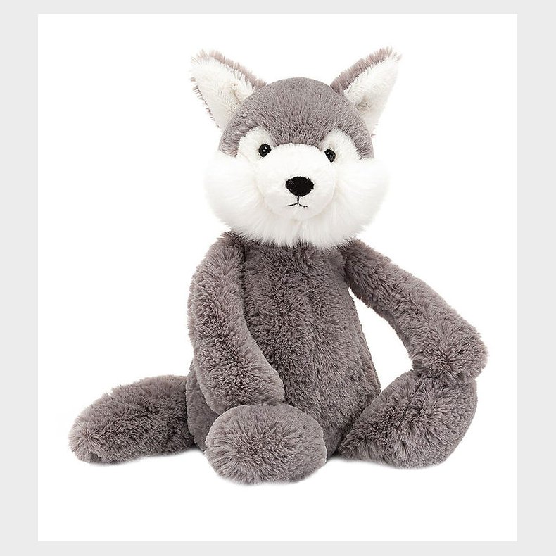 Jellycat Bamse - Medium - 31x12 cm - Bashful Wolf