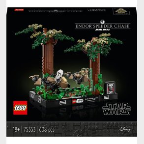 LEGO Star Wars - Diorama Med Speederjagt P Endor 75353 - 608 D