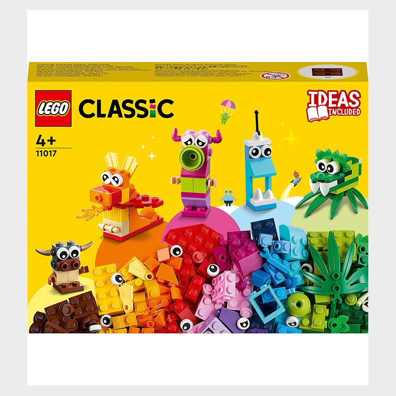 LEGO Classic - Kreative Monstre 11017 - 140 Dele