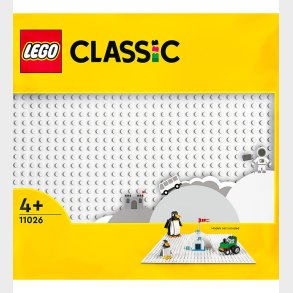 LEGO Classic - Hvid Byggeplade - 11026
