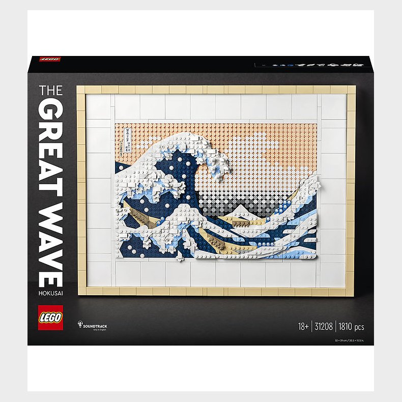 LEGO Art - Hokusai - Den store blgen ved Kanagawa - 1810 Dele