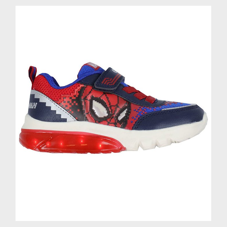 Geox Sko - J Ciberdron - Marvel Spiderman - Navy/Rd