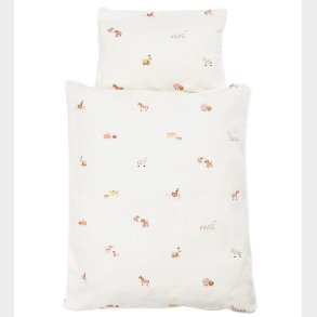 Smallstuff Dukkesengetj - Farm Living - Peach