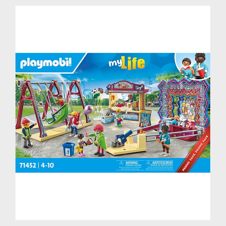 Playmobil My Life - Forlystelsespark - 71452 - 135 Dele