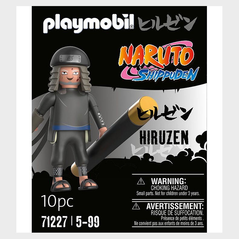 Playmobil Naruto - Hiruzen - 71227 - 10 Dele