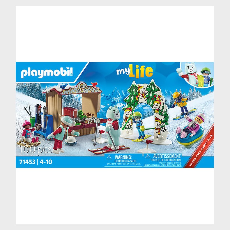 Playmobil My Life - Ski World - 71453 - 100 Dele